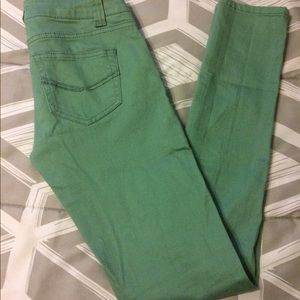 Jalate jade green jeans